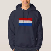 Die niederländische Flagge Hoodie (Vorderseite)