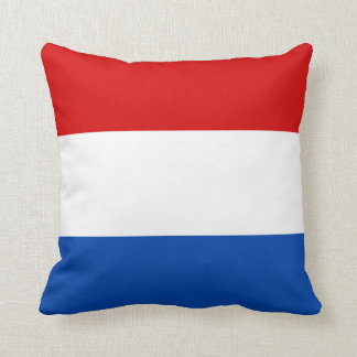 Die niederländische Flagge Kissen