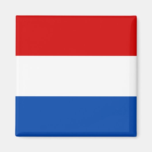 Die niederländische Flagge Magnet (Vorne)