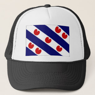 Die niederländische Friesland-Flagge Truckerkappe