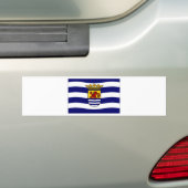 Die niederländische Zeeland-Flagge Autoaufkleber (Auf Auto)