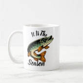 Die niedliche Angelsaison ist für uns da! Kaffeetasse (Links)