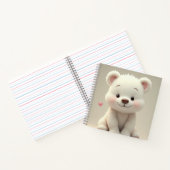 Die Niedliche Bärenspirale Notizblock (Innenseite)