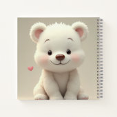 Die Niedliche Bärenspirale Notizblock (Rückseite)