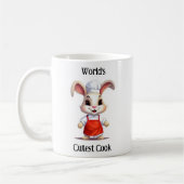 Die Niedliche Cook-Kaninchen-Tasse der Welt Kaffeetasse (Links)