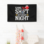 Die Niedliche gleiche Verschiebung der verschieden Banner (Insitu)