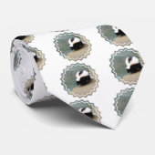 Die niedliche Krawatte der Stinktier-Männer (Gerollt)