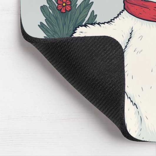 Die Niedliche Mouse Pad der Weihnachtsbären Mousepad (Ecke)