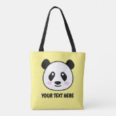 Die niedliche Panda-Bärentasche aller Zeiten Tasche (Rückseite)