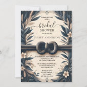 Die Niedliche Seile, die wir knüpfen, verbindet da Einladung (Vorderseite)