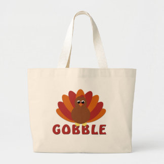 Die niedliche Türkei verschlingen Taschen-Tasche Jumbo Stoffbeutel