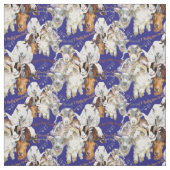 Die Niedlichen Gesichter der Ziegen Stoff (Muster)