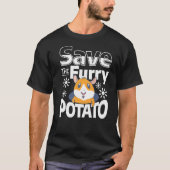 Die Niedlichen Hamster aus Furry Potato für einen T-Shirt (Vorderseite)