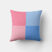 Die Niedlichen Pink-Babyfußabdrücke der beiden Jun Kissen (Rückseite)