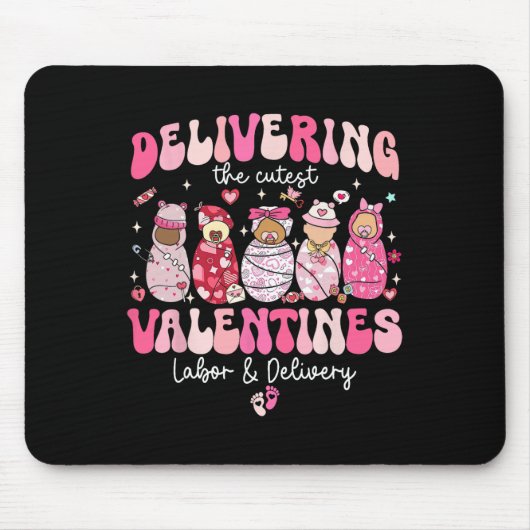 Die Niedlichen Schweden Valentine Landd Mousepad (Vorne)
