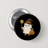 Die Niedlichsten Kürbis nennen mich Dada Funny Hal Button (Vorne & Hinten)