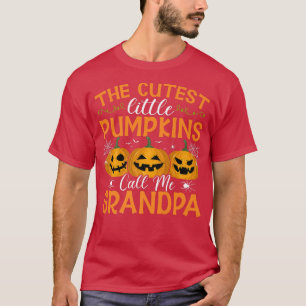 Die Niedlichsten Kürbiskins nennen mich Großvater T-Shirt