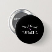 Die Niedlichsten Mamacita-Herzen Button (Vorne & Hinten)