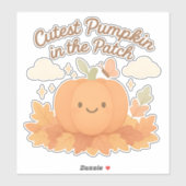 Die Niedlichsten Pumpketten im Patch Fall Design V Aufkleber (Blatt)