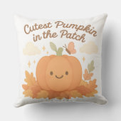 Die Niedlichsten Pumpketten im Patch Fall Design V Kissen (Rückseite)