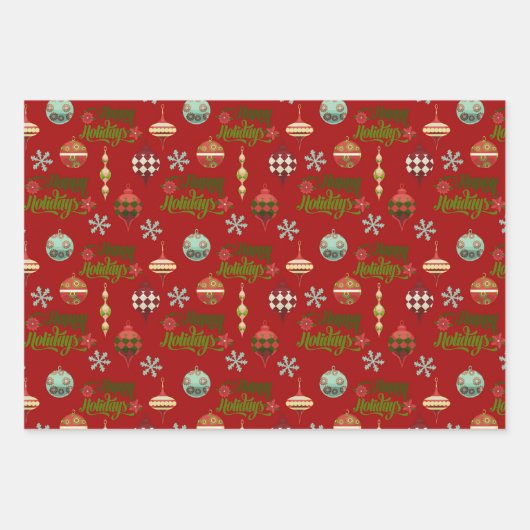 Die Niedlichsten Weihnachten Geschenkpapier Set (Vorderseite 2)