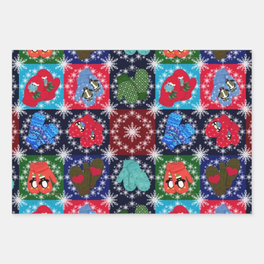 Die Niedlichsten Weihnachten Geschenkpapier Set (Vorderseite)