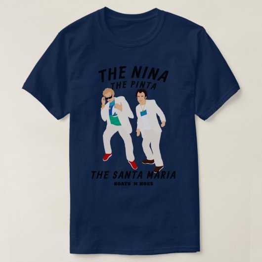 Die Nina Die Pinta Santa Maria T-Shirt (Design vorne)