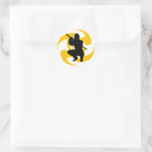 DIE NINJA CREED RUNDER AUFKLEBER (Tasche)