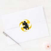 DIE NINJA CREED RUNDER AUFKLEBER (Umschlag)