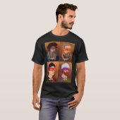 Die Ninja-Künstler der Renaissance T-Shirt (Vorne ganz)