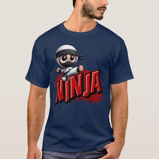 Die Ninja - schweigender Mörder T-Shirt (Vorderseite)