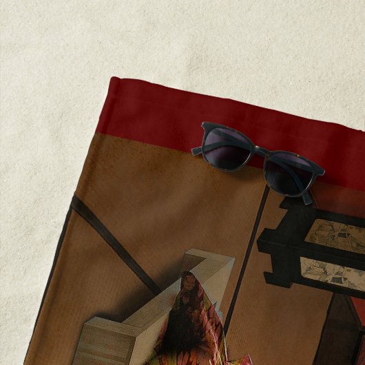 Die Ninja Strandtuch (Beispiel)