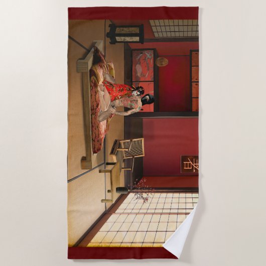 Die Ninja Strandtuch (Vorderseite)