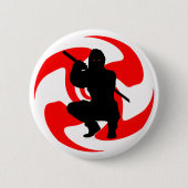 DIE NINJA STREIKS BUTTON (Vorderseite)