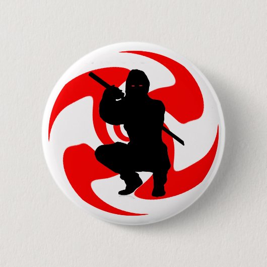 DIE NINJA STREIKS BUTTON (Vorderseite)