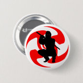 DIE NINJA STREIKS BUTTON (Vorne & Hinten)