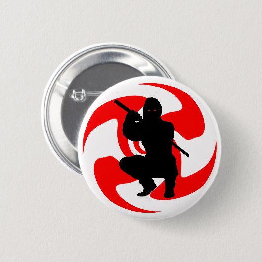 DIE NINJA STREIKS BUTTON (Vorne & Hinten)
