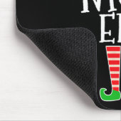 Die Nizza-Elf-Gruppe passt zu Weihnachten Mousepad (Ecke)