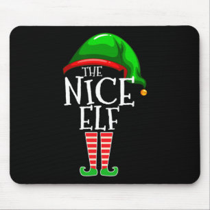 Die Nizza-Elf-Gruppe passt zu Weihnachten Mousepad