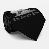 Die noble Piraten-Krawatte Krawatte (Gerollt)