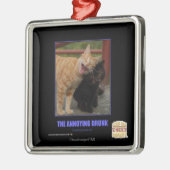 Die noblen Betrunken Ornament Aus Metall (Links)