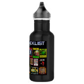 DIE NOCKLISTE TRINKFLASCHE (Rechts)