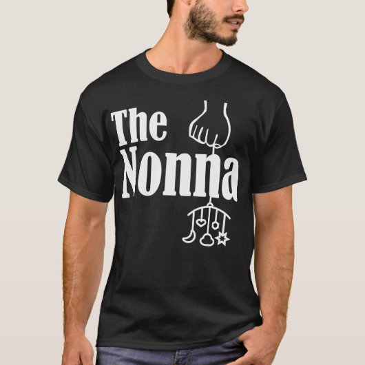 Die Nonna Italienische Großmutter T-Shirt (Vorderseite)