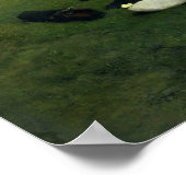 Die Nonnen im Klostergarten, 1869 Poster (Ecke)