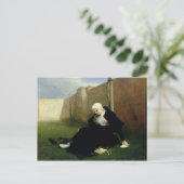 Die Nonnen im Klostergarten, 1869 Postkarte (Stehend Vorderseite)