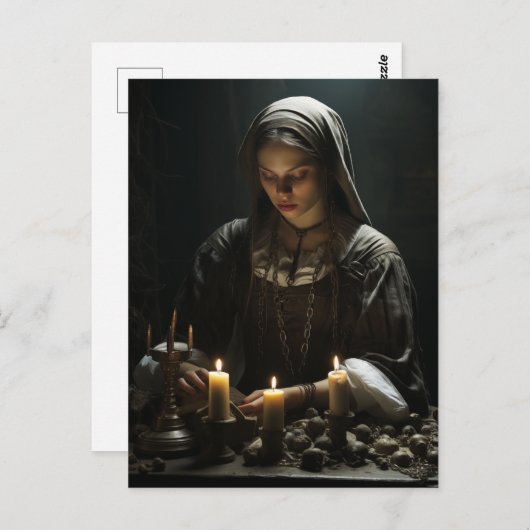 Die Nonnen Postkarte (Vorne/Hinten)