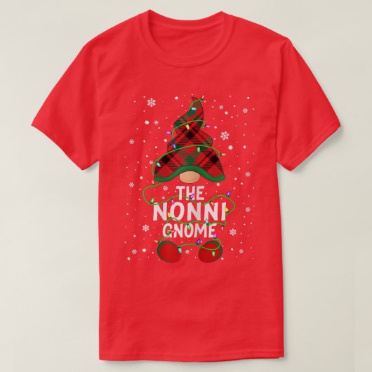 Die Nonni Gnome Familie Matching Group Chris T-Shirt (Design vorne)