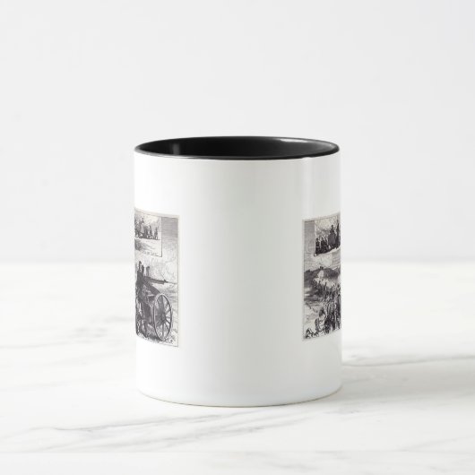 Die Nordenfeldt Gewehre bei Aldershott Tasse (Zentrum)