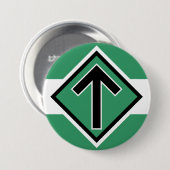 Die nordische Widerstandsbewegung Button (Vorne & Hinten)