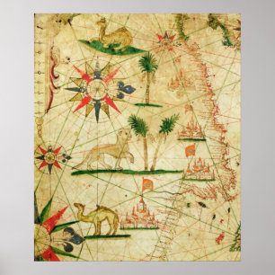 Die Nordküste Afrikas Poster